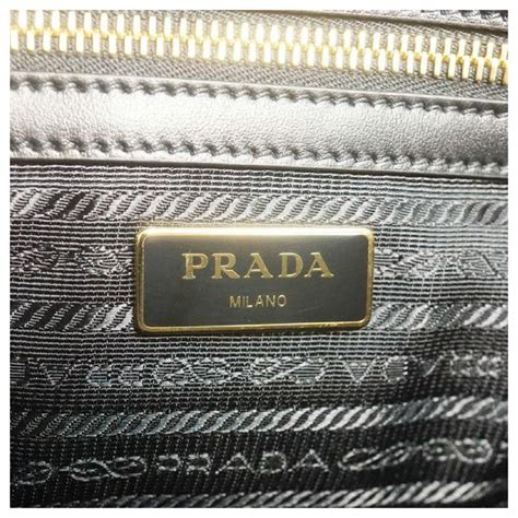 ba113 borsa prada|Prada Saffiano Borsa Black Leather Shoulder Tote Handbag.